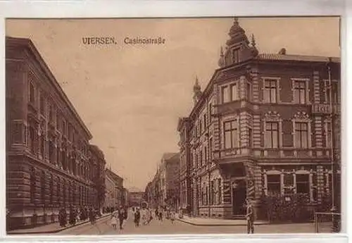 54929 Ak Viersen Casinostrasse Hotel und Restaurant 1930
