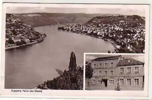 38302 Mehrbild Ak Boppard Hotel Rheingold um 1940