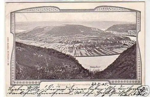 32596 Ak Boppard Vierseenplatz 1905