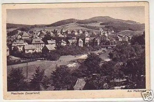 29718 Ak Meschede Sauerland am Maiknapp um 1930