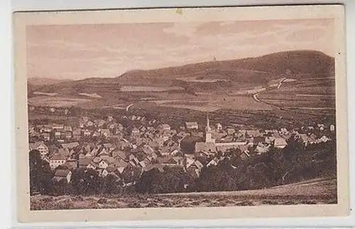 63527 Ak Meschede Blick vom Klausenberg um 1930