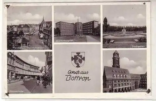 54632 Mehrbild Ak Gruß aus Bottrop 1955
