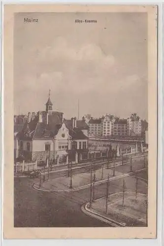 65122 Feldpost Ak Mainz Alice Kaserne 1917