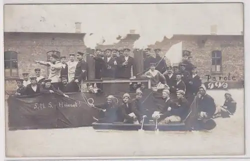 907965 Foto AK Truppenübungsplatz Zeithain - S.M.S. Heimat Richtung Reserve 1910