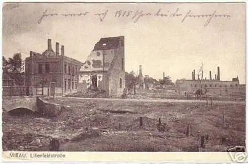 11575 Fedlpost Ak Mitau Lettland Lilienfeldstrasse 1918