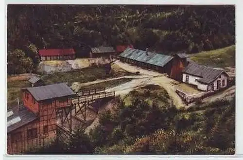 45181 Ak Silberbergwerk bei Urbeis Vogesen um 1915