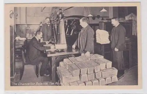 72901 Ak The Royal Mint in London Münzprägeanstalt - Chancellor Balance um 1910