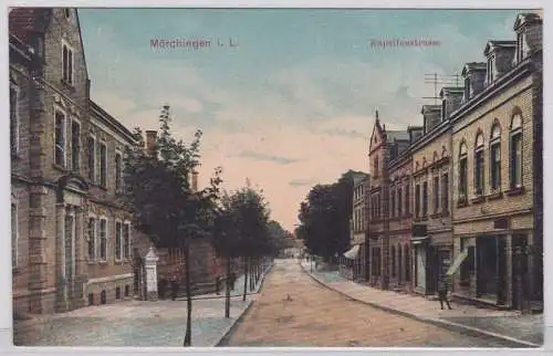 93724 AK Mörchingen in Lothringen - Kapellenstrasse, Straßenansicht