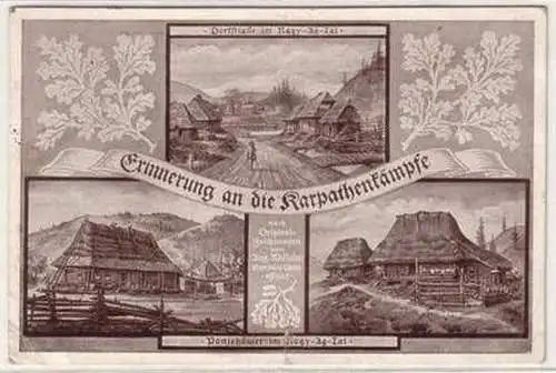 45630 Ak Erinnerung an die Karpathenkämpfe 1915