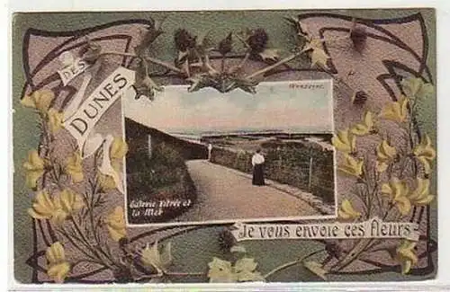 24679 Feldpost Ak Des Dunes Frankreich 1915