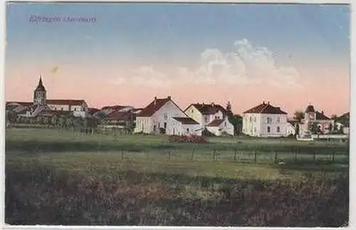 54550 Feldpost Ak Elfringen (Avricourt) Totalansicht 1916