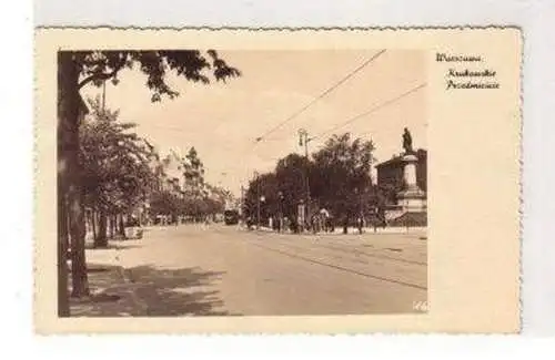 07896 Ak Warszawa Krakowskie Przedmiescie um 1940