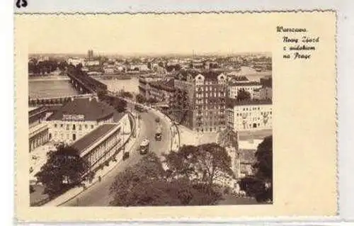 40164 Ak Warszawa Nowy Zjazd um 1940