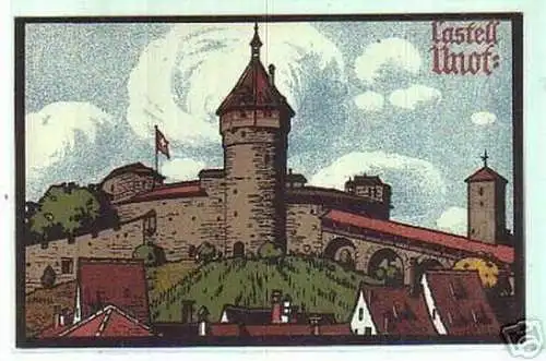 01060 Ak Schweiz Castell UNOT Schaffhausen um 1910