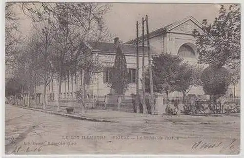 54983 Ak Le Lot Illustre Figerac Le Palais de Justice 1906