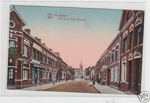 33384 Feldpost Ak La Bassée Rue del la Porte d´Estaires