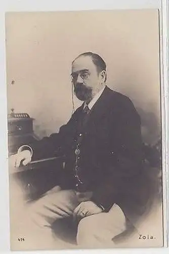13459 Ak Émile Zola französischer Romanciers um 1900