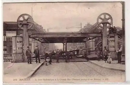 45188 Ak Roubaix Le Pont Hydraulique a la Grande Rue