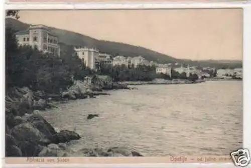 30466 Ak Abbazia in Italien von Süden um 1910