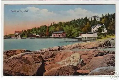 05778 Ak Parti av Nyadal Schweden 1926