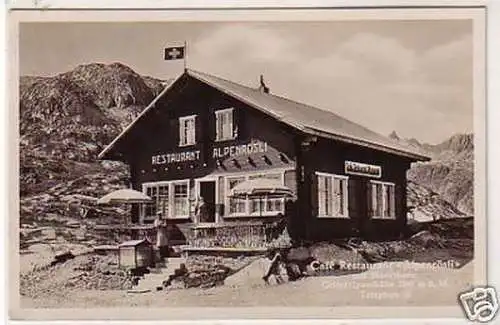 30248 Ak Grimselpasshöhe Restaurant Café 1933