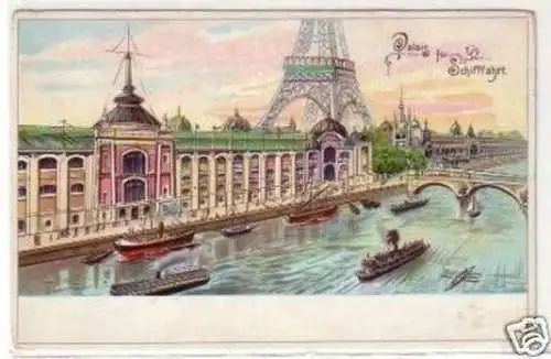 30683 Ak Paris Palais für Schifffahrt um 1900
