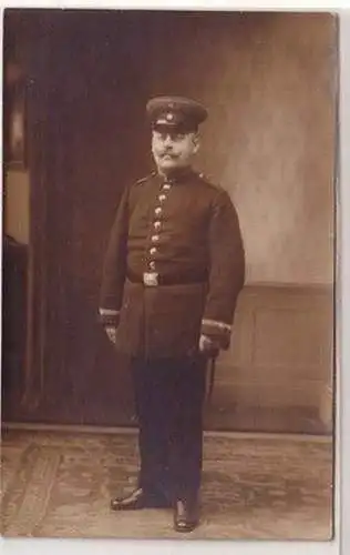 54921 Foto Ak Naumburg Unteroffizier in Friedensuniform 1915