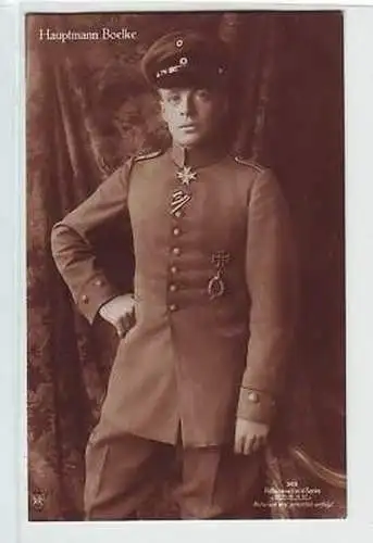 45045 Feldpost Ak Hauptmann Boelcke Flieger 1916