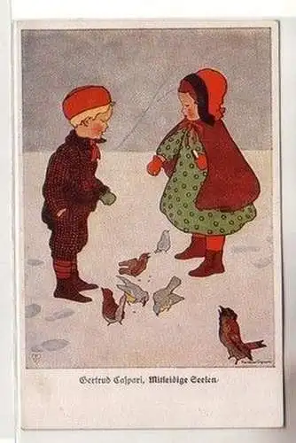 43000 Künstler Ak Gertrud Caspari "Mitleidige Seelen" um 1920