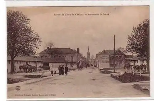 45639 Ak Mourmelon-le-Grand Entrée du Camp de Chalons