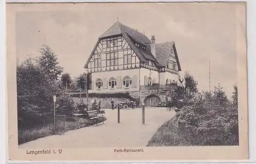 908515 AK Lengenfeld im Vogtland - Park-Restaurant, Inh. Curt Bernhardt 1919