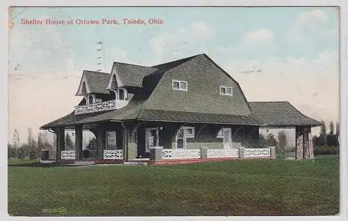 49700 AK Ottawa Park Toledo Ohio 1909 Farmerhaus Shelter House