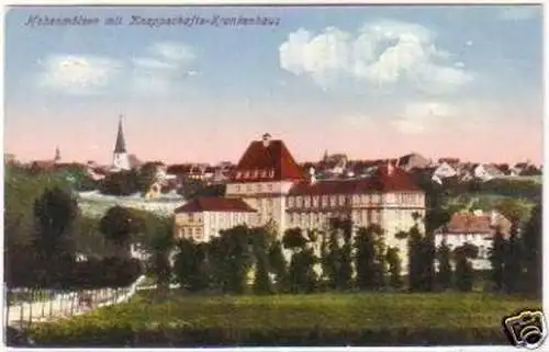 25763 Ak Hohenmölsen Knappschafts Krankenhaus 1920