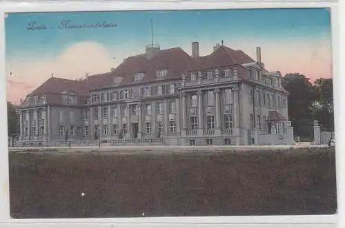 42574 Feldpost Ak Zeitz Kreisständehaus 1918