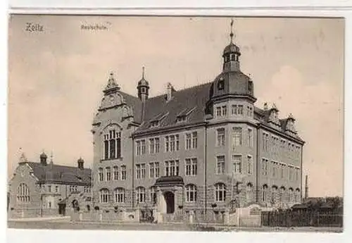 55759 Ak Zeitz Realschule 1920