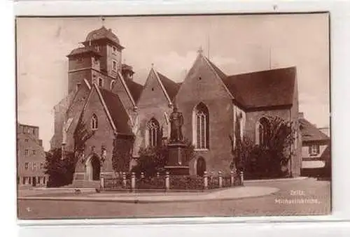 17828 Ak Zeitz Michaeliskirche 1924