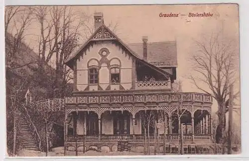 28650 Ak Graudenz Grudziądz Böslerhöhe 1915