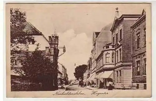 38774 Ak Neuhaldensleben Hagertor 1919