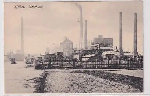 47685 Ak Helbra Kochhütte um 1920