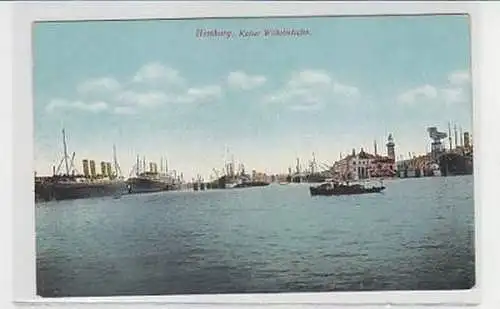 30792 Ak Hamburg Kaiser Wilhelmhafen um 1910
