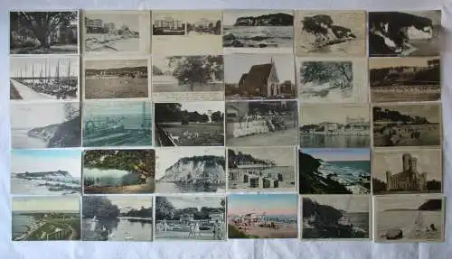 62 Ansichtskarten Ostsee Rügen Usedom Westpommern (100029)
