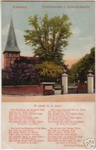 13519 Ak Oldenburg Friedhofslinde Gertrudenkapelle 1910
