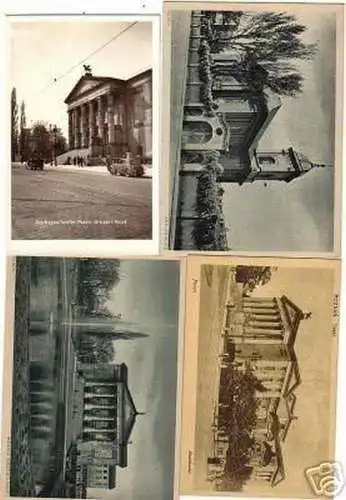 08355/4 Ak Posen Theaterund Kreuzkirche um 1940