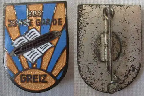 DDR Abzeichen Bebtriebsberufsschule BBS Junge Garde Greiz (168308)