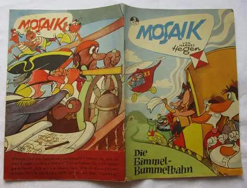 Mosaik von Hannes Hegen Digedag Nummer 3 von 1956 Die Bimmel-Bummelbahn (153261)