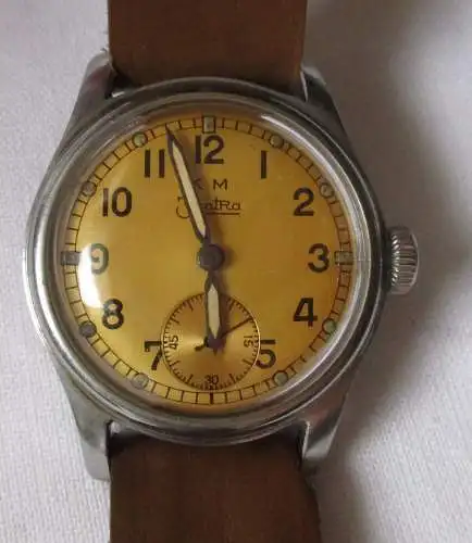Armbanduhr Dienstuhr Zentra KM Kriegsmarine 2. Weltkrieg TOP (158379)