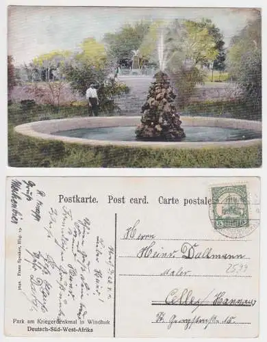 901940 Ak Windhuk Deutsch Süd-Westafrika Namibia Stempel Keetmanshoop 1911