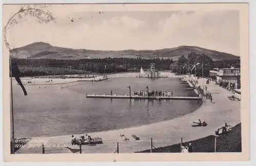 900097 Ak Großschönau - Wald-Strand-Bad m.d. Lausche 1946