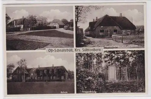 900976 Mehrbild Ak Ost-Schnatebüll Kreis Südtondern 1940