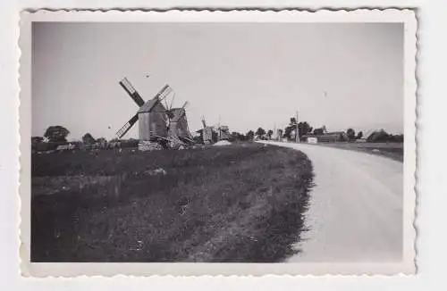 93232 Original Foto russische Windmühle windmil bei Orjol ? um 1940